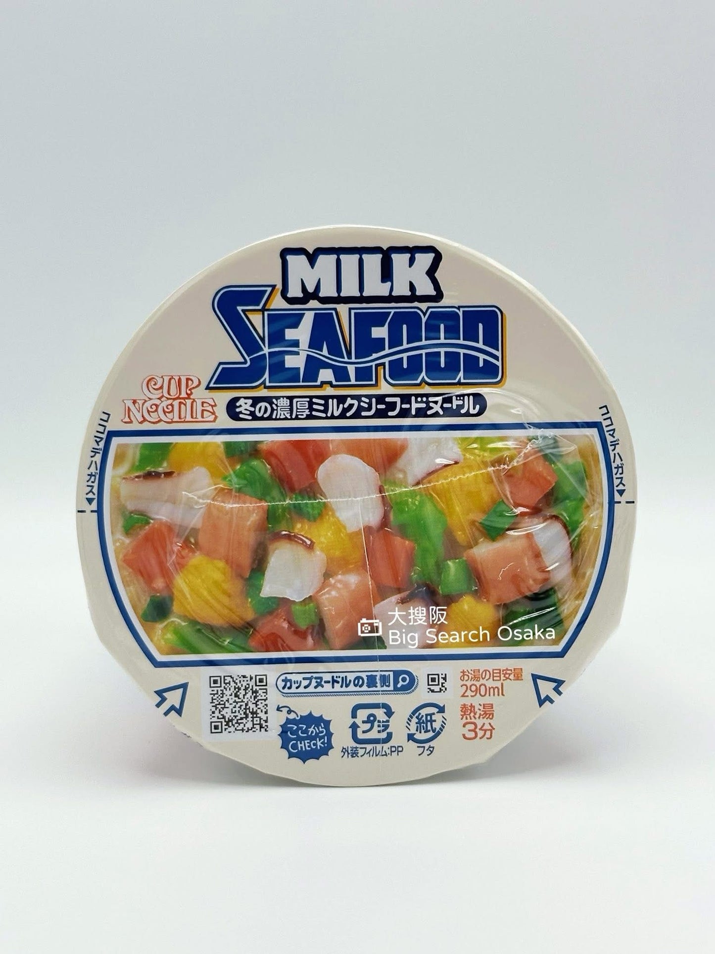 Nissin Cup Noodle 日清北海道濃厚牛奶海鮮味 Hokkaido Rich Milk Seafood flavor