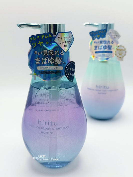 hiritu Balance Repair Aurora series – 極光洗頭水+護髮素 Shampoo & Conditioner
