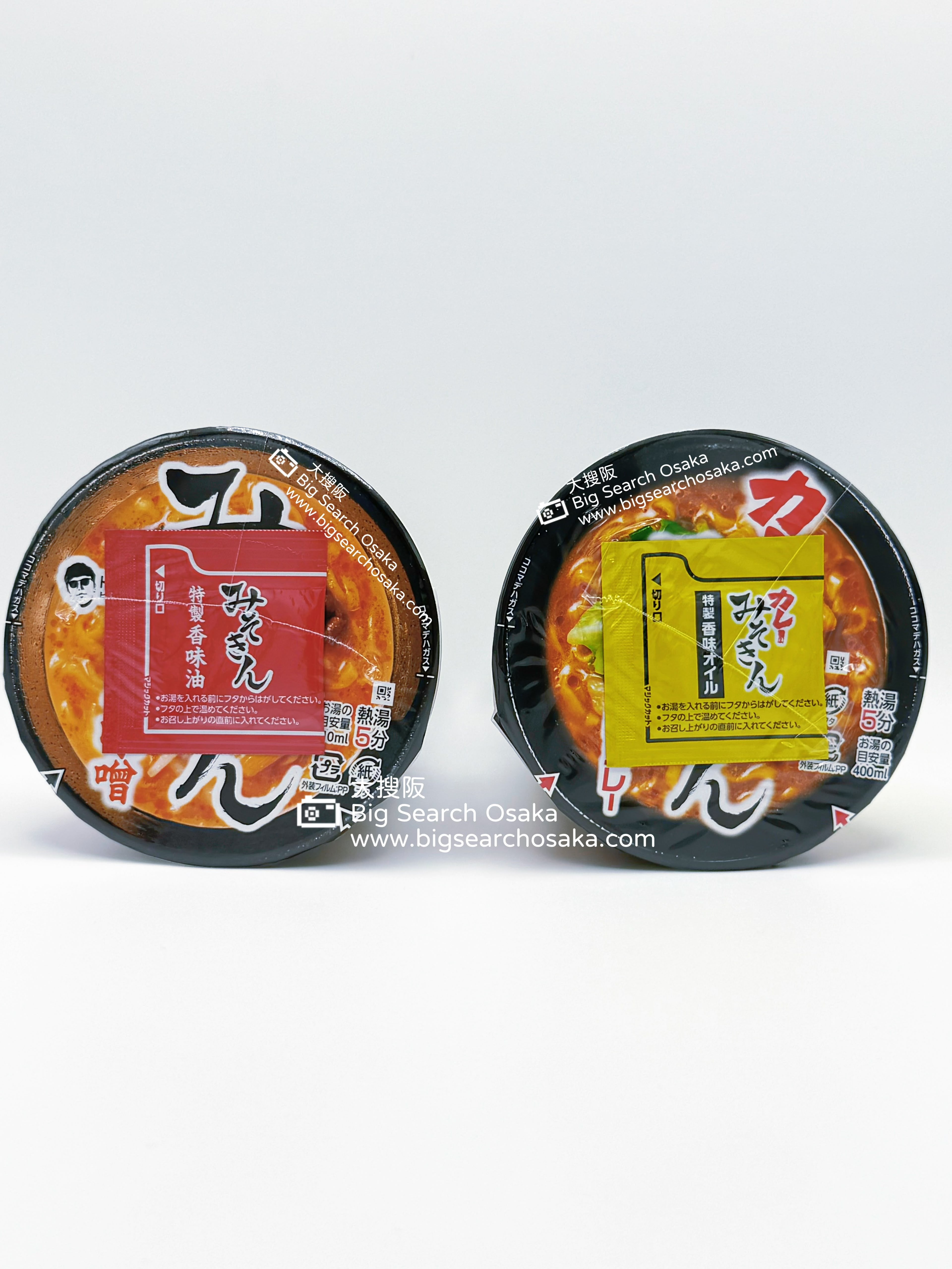 NISSIN MISO KIN Cup Ramen & Rice Series