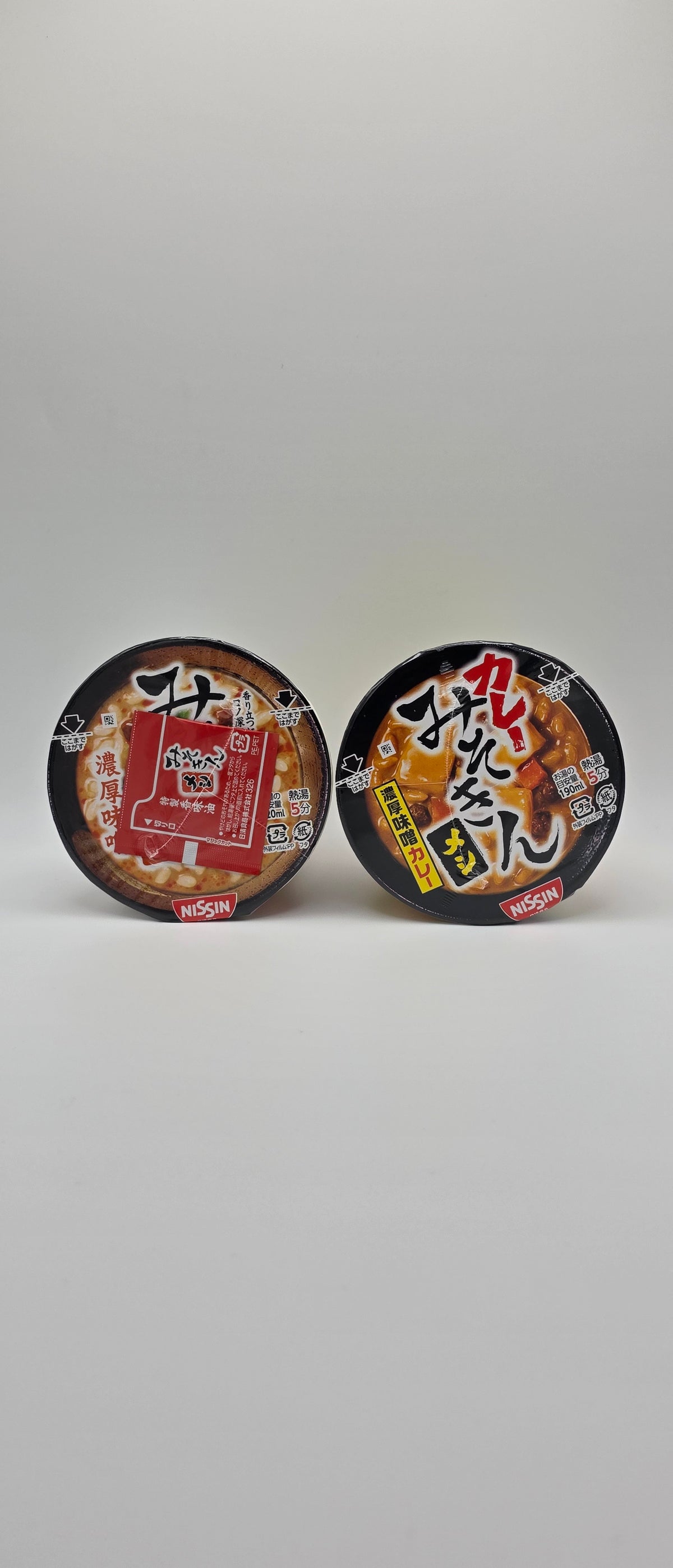 NISSIN MISO KIN Cup Ramen & Rice Series