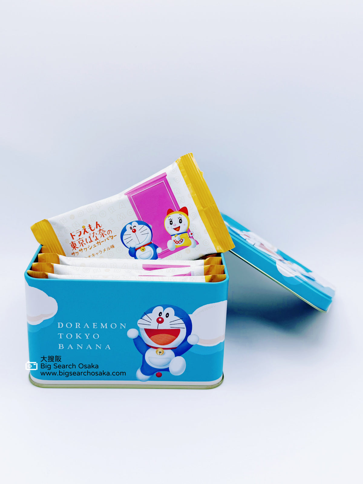 DORAEMON TOKYO BANANA Crispy Sugar Butter – Banana Caramel (Extremely Limited Only Available until Aug 31 while supplies last)